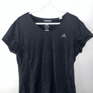 Adidas Women's Black Short Sleeve Tee
